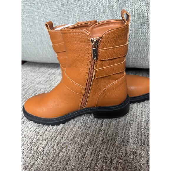 Copied - New Kingsburg Moto Boot in Cognac - Picture 2 of 7